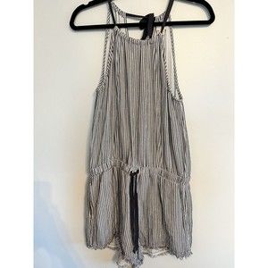 NWOT Cloth and Stone Susana Romper Sz S, striped, summer